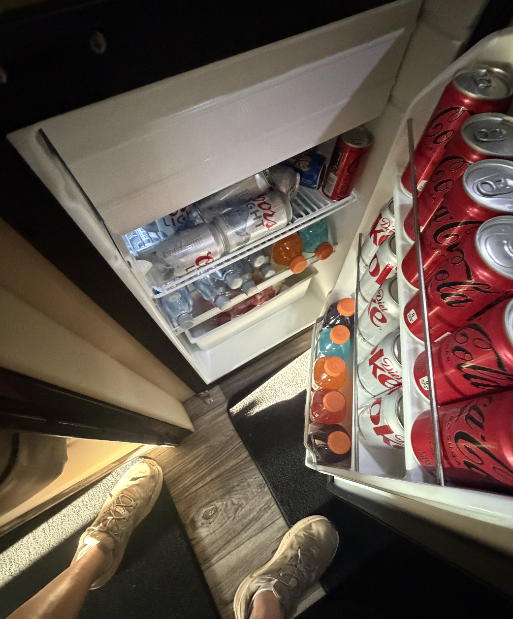 Stocked fridge