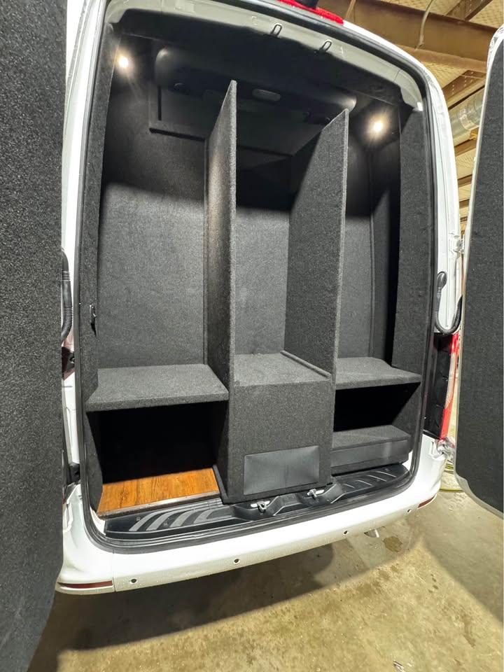 Rear gear storage